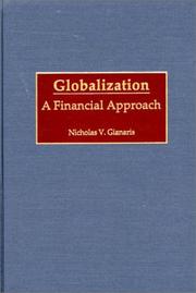 Cover of: Globalization: A Financial Approach
