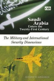 Cover of: Saudi Arabia Enters the Twenty-First Century by Anthony H. Cordesman