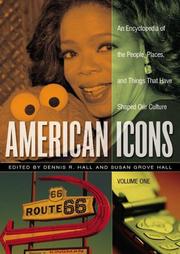 Cover of: American Icons by Dennis Hall