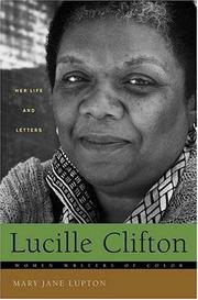 Cover of: Lucille Clifton: Her Life and Letters (Women Writers of Color)