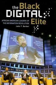 Cover of: The Black Digital Elite: African American Leaders of the Information Revolution