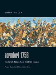 Cover of: Zordorf 1758: Frederick Faces Holy Mother Russia (Praeger Illustrated Military History)
