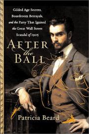 Cover of: After the Ball by Patricia Beard