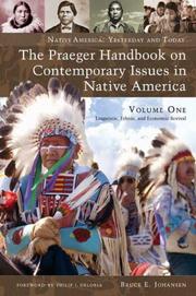 Cover of: The Praeger Handbook on Contemporary Issues in Native America, Volume One by Bruce E. Johansen
