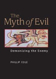 Cover of: The Myth of Evil by Phillip Cole
