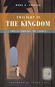 Cover of: Twilight in the Kingdom by Mark A. Caudill