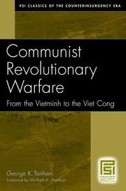 Communist Revolutionary Warfare by George K. Tanham