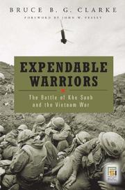 Cover of: Expendable Warriors by Bruce B. G. Clarke