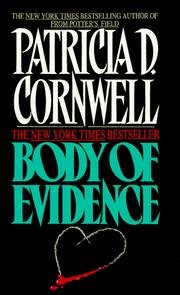 Cover of: Body of evidence by Patricia Cornwell