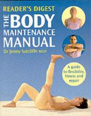 Cover of: The Body Maintenance Manual