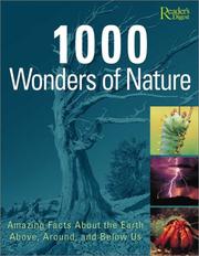 Cover of: 1000 Wonders of Nature by Reader's Digest