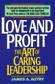Cover of: Love and Profit by James A. Autry