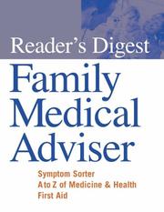 Cover of: "Reader's Digest" Family Medical Adviser by Reader's Digest, Reader's Digest