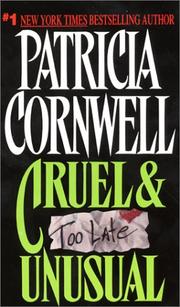 Cover of: Cruel & Unusual (Kay Scarpetta Mysteries) by Patricia Cornwell
