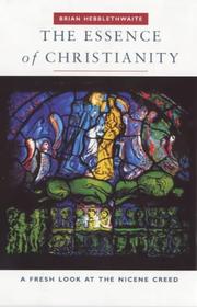 The Essence of Christianity by Brian Hebblethwaite