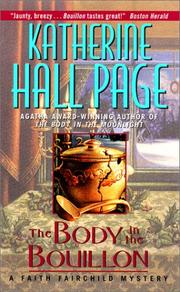 Cover of: The Body in the Bouillon by Katherine Hall Page