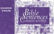 Cover of: Bible Sentences for Common Worship