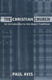 Cover of: The Christian Church by Paul Avis