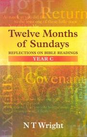 Cover of: Twelve Months of Sundays, Year C