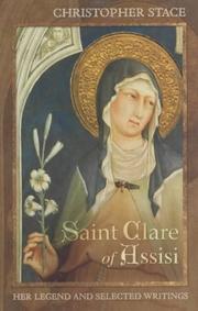 Cover of: Saint Clare of Assisi by Christopher Stace, Christopher Stace