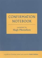 Cover of: Confirmation Notebook by Montefiore, Hugh.
