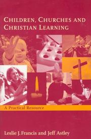 Cover of: Children, Churches and Christian Learning