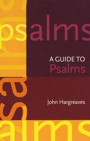 Cover of: A Guide to the Psalms (Spck International Study Guide)