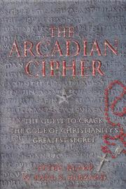 Cover of: The Arcadian Cipher by Peter Blake, Paul S. Blezard