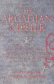 Cover of: The Arcadian Cipher
