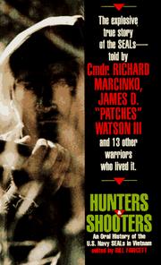 Cover of: Hunters & Shooters: An Oral History of the U.S. Navy SEALs in Vietnam