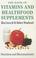 Cover of: The Book of Vitamins and Healthfood Supplements