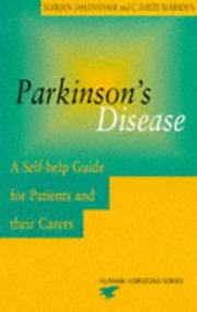 Cover of: Parkinson's Disease (Human Horizons) by Marjan Jahanshahi, C.David Marsden, Marjan Jahanshahi, C.David Marsden