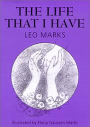 Cover of: The Life That I Have