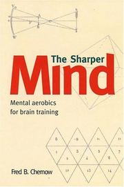 Cover of: The Sharper Mind by Fred B. Chernow