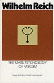 Cover of: Mass Psychology of Fascism by Wilhelm Reich