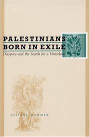 Cover of: Palestinians Born in Exile by Juliane Hammer