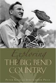 Cover of: Exploring the Big Bend Country