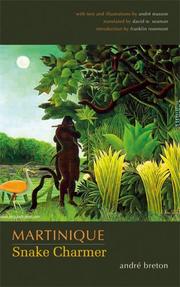 Cover of: Martinique | AndrГ© Breton