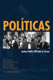 Cover of: Políticas by Sonia R. García, Valerie Martinez-Ebers, Irasema Coronado, Sharon A. Navarro, Patricia A. Jaramillo