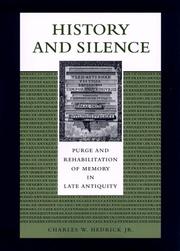 History and silence by Hedrick, Charles W.