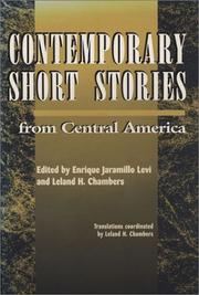 Cover of: Contemporary short stories from Central America