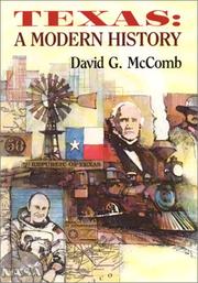 Cover of: Texas, a modern history