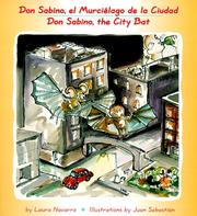 Cover of: Don Sabino, el murciélago de la ciudad =: Don Sabino, the city bat