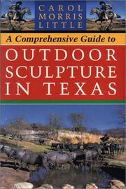 Cover of: A comprehensive guide to outdoor sculpture in Texas