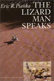 Cover of: The lizard man speaks by Eric R. Pianka
