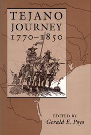 Cover of: Tejano journey, 1770-1850
