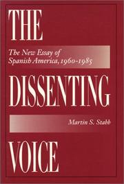 Cover of: The dissenting voice by Martin S. Stabb