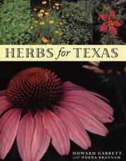Cover of: Herbs for Texas by Howard Garrett