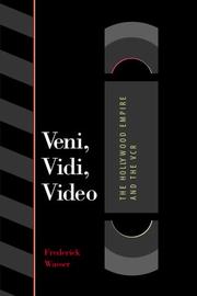 Cover of: Veni, Vidi, Video by Frederick Wasser