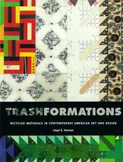 Cover of: Trashformations: Recycled Materials in Contemporary American Art and Design